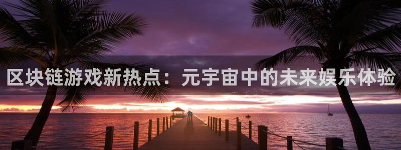 多彩娱乐登陆地址：区块链游戏新热点：元宇宙中的未来娱乐体验